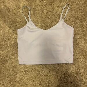 Lululemon Align Light Purple Cropped Tank Top